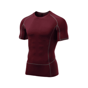 Wholesale short sleeve compression rash guards supplier for custom fitness brands