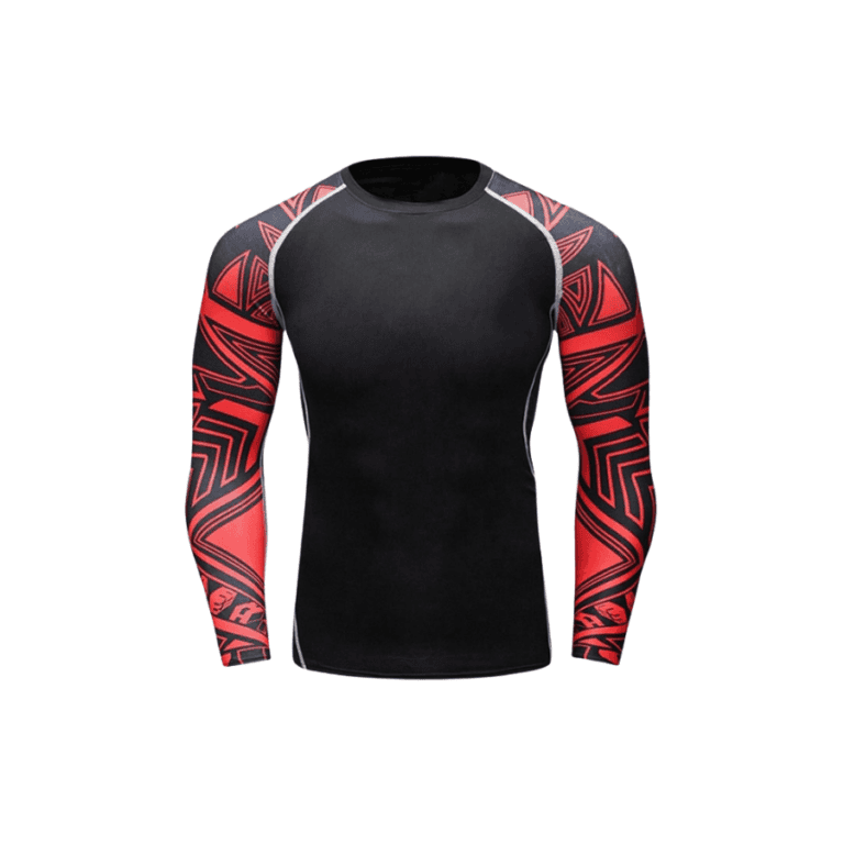 Custom compression rash guards manufacturer and wholesale gym wear supplier