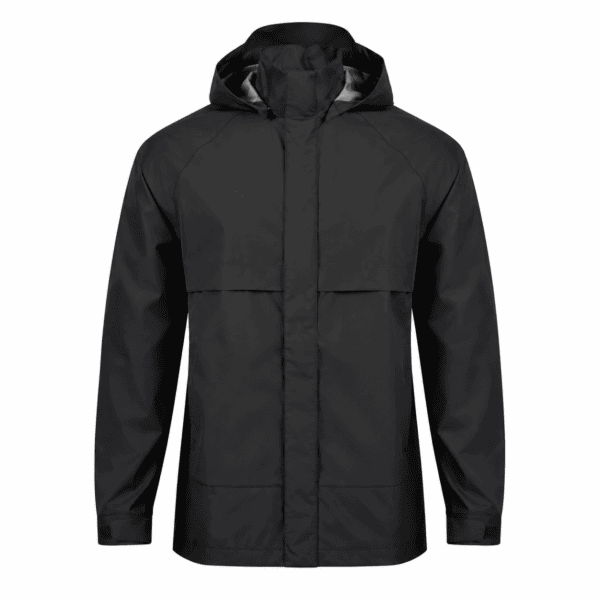 Custom Logo Rain Jacket – Embroidered & Printed Branding