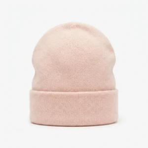 Custom Beanie – Blush Pink Fine Knit Blush pink fine knit cuffed beanie