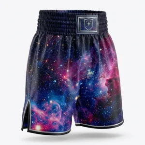 Custom Boxing Shorts – Galaxy Space Print Galaxy nebula print boxing shorts
