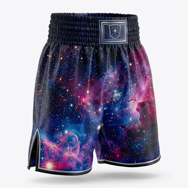 Custom Boxing Shorts – Galaxy Space Print Galaxy nebula print boxing shorts