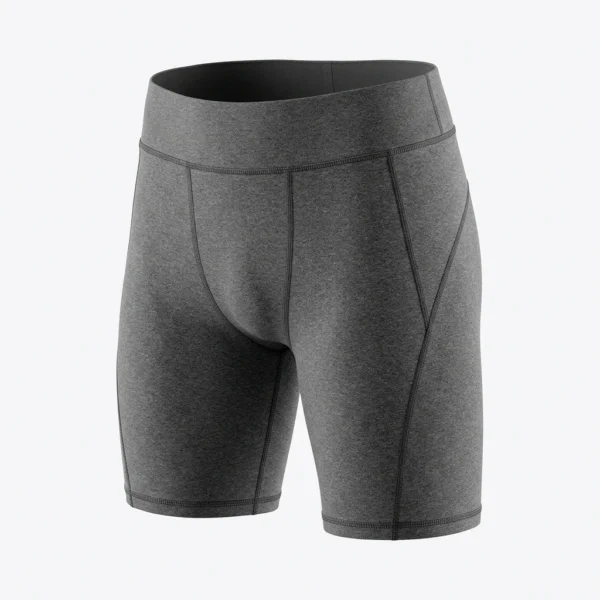 Custom Compression Shorts – Heather Grey Heather grey compression shorts