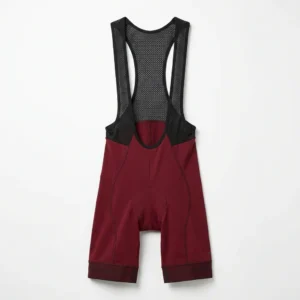 Custom Cycling Bib Shorts – Burgundy Bib Burgundy cycling bib shorts