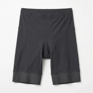 Custom Cycling Bib Shorts – Charcoal Waist Shorts Charcoal padded cycling shorts