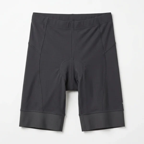 Custom Cycling Bib Shorts – Charcoal Waist Shorts Charcoal padded cycling shorts