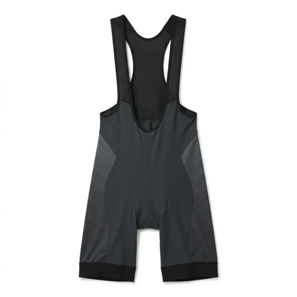 Custom Cycling Bib Shorts – Charcoal Panel Bib Charcoal panel cycling bib shorts