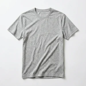 Heather grey crew neck t-shirt