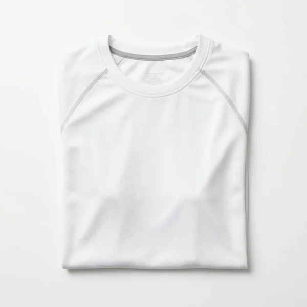 White raglan sleeve t-shirt