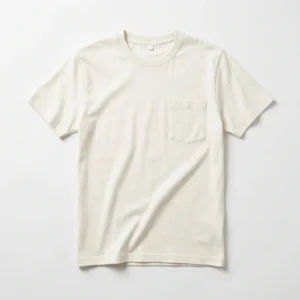 Custom T-Shirt – Cream Pocket Tee Cream pocket t-shirt
