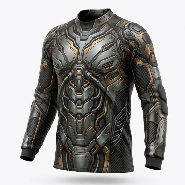 Mech armour print paintball jersey
