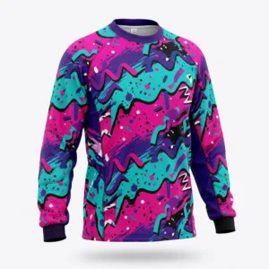 Custom Paintball Jersey – 90s Pop Pattern 90s pop pattern paintball jersey