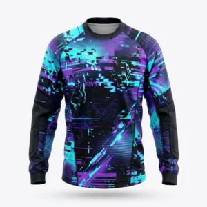 Custom Paintball Jersey – Cyber Glitch Cyber glitch print paintball jersey
