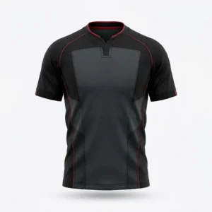 Custom Rugby Shirt – Black Match Day Black match day rugby jersey