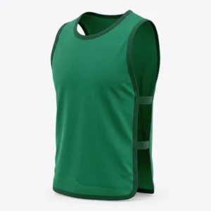 Custom Training Bib – Green with Side Ties Green mesh training bib with side ties