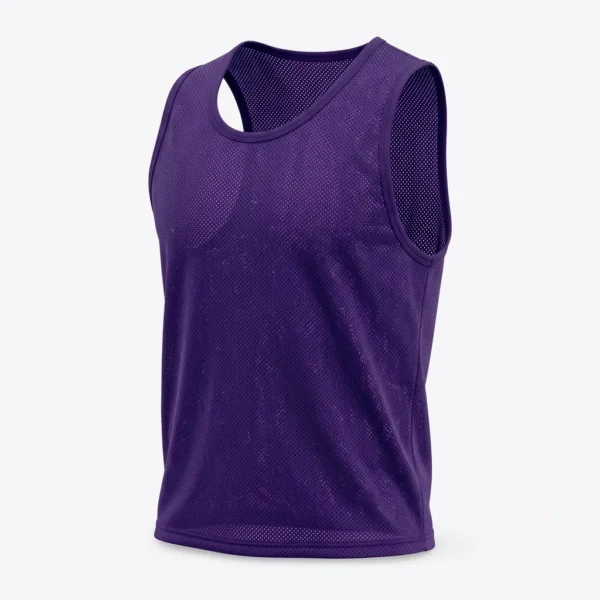 Custom Training Bib – Purple Purple mesh training bib