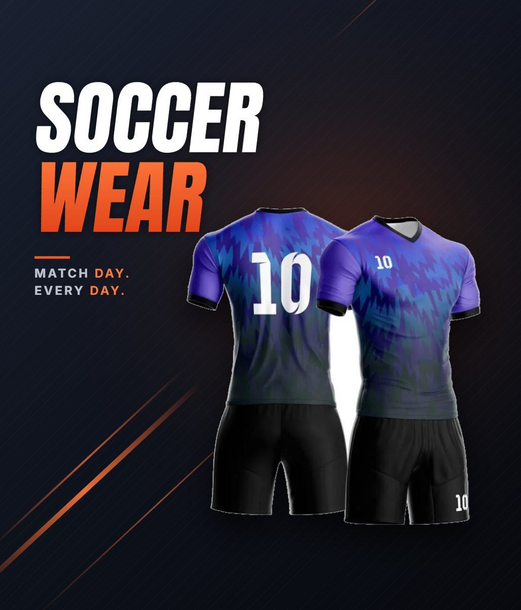 Custom team uniforms for Canadian clubs