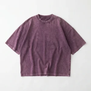 Custom Vintage Washed T-Shirt – Plum Mineral Wash Boxy Plum mineral wash boxy t-shirt