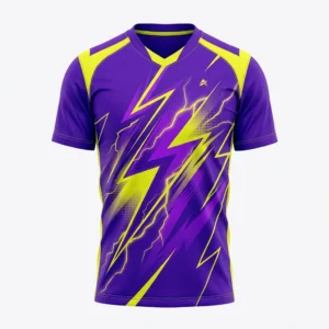 custom-volleyball-jersey-23 Purple lightning volleyball jersey