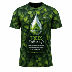 Custom Eco Print T-Shirt Custom Eco Print T-Shirt