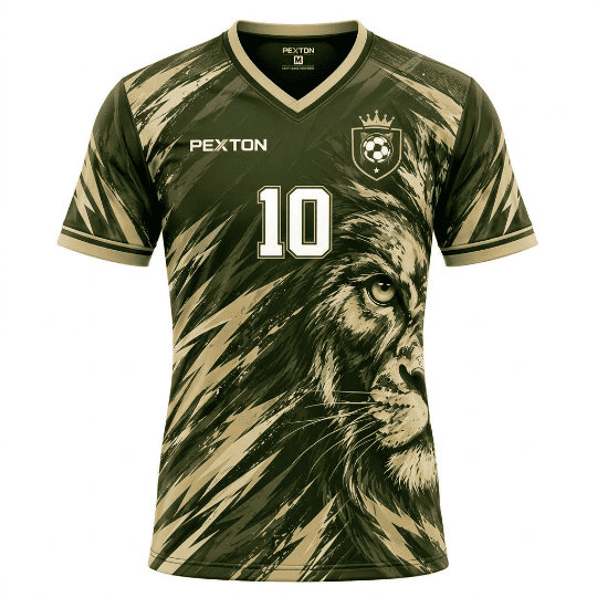 Custom Camo Soccer Jersey