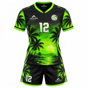 Custom Sublimated Volleyball Uniform Custom Sublimated Volleyball Uniform