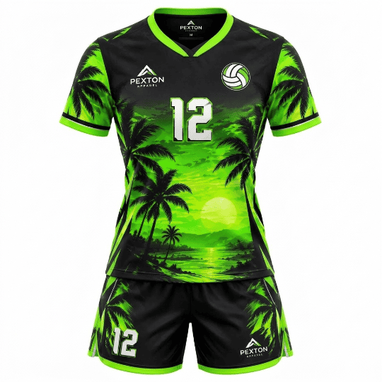 Custom Sublimated Volleyball Uniform Custom Sublimated Volleyball Uniform