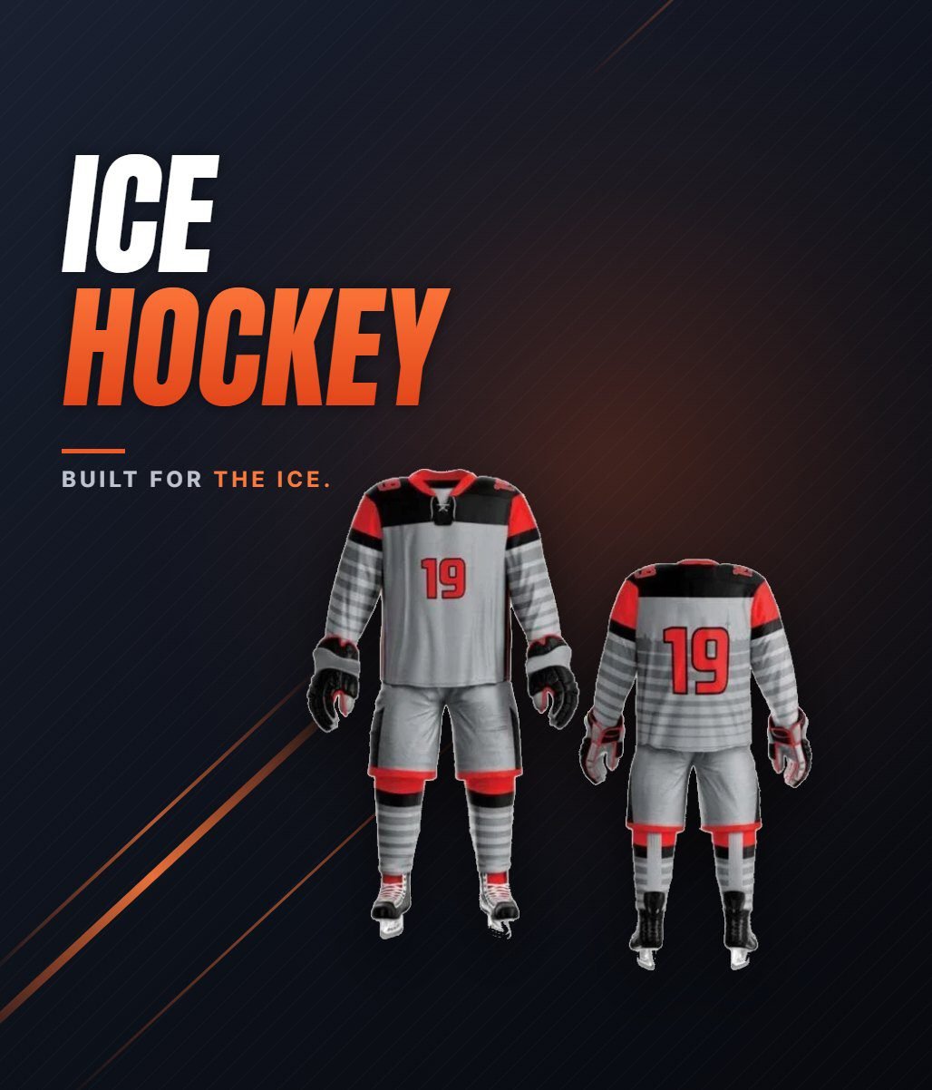 Custom ice hockey jerseys manufacturer