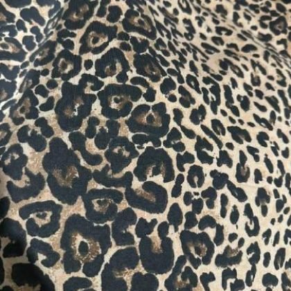 Camo & Animal Prints fabric swatch Leopard Print P-08 – Pexton Apparel