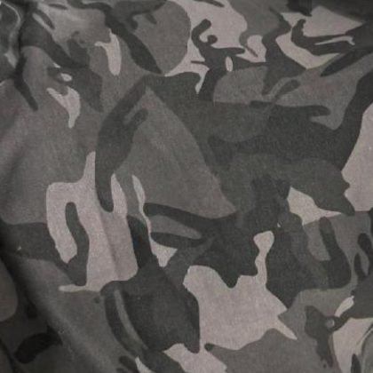 Camo & Animal Prints fabric swatch Grey Camo P-13 – Pexton Apparel