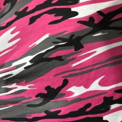 Camo & Animal Prints fabric swatch Pink Camo P-15 – Pexton Apparel