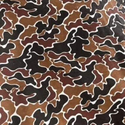 Camo & Animal Prints fabric swatch Brown Camo P-21 – Pexton Apparel